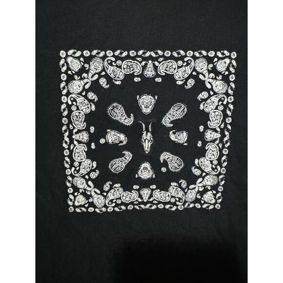 All Saints Badmanna Printed Tee Shirt In Black Size Small - Picture 6 of 12